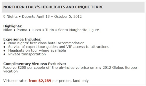 northern italy , italy, escorted tours, tour vacations, group tour